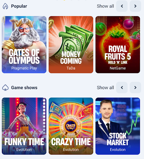 popular games and game shows